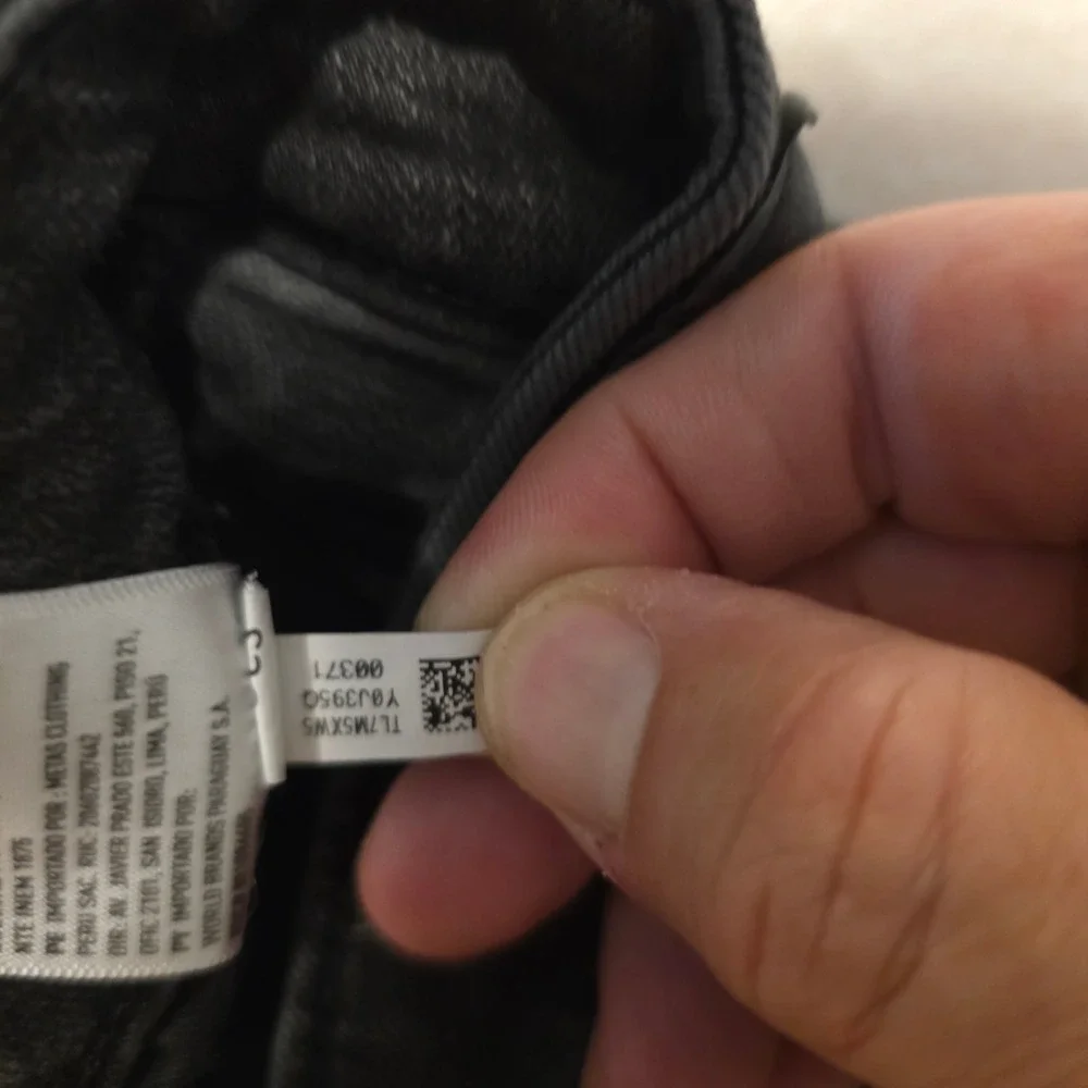 American Eagle Airflex+ Skinny Jeans Men 34x34 (31x30) Black Stretch Denim Pants